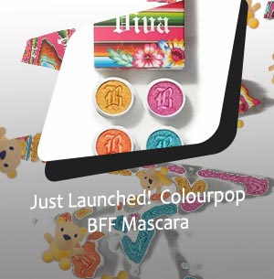 Blue mascara colourpop