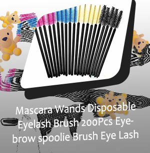 Disposable eyebrow spoolie