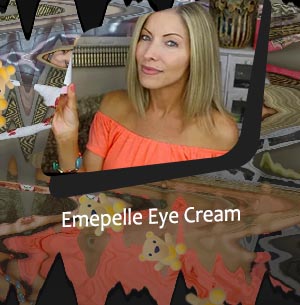 Eye cream for crepey skin