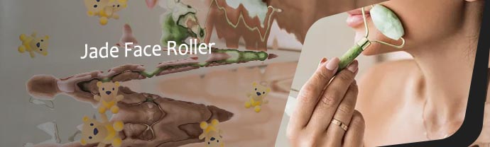 Jade roller massage face