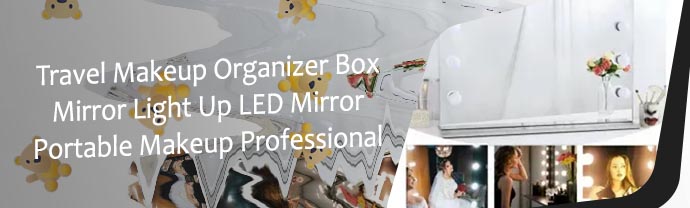 Makeup mirror light box