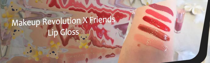 Makeup revolution friends lip gloss