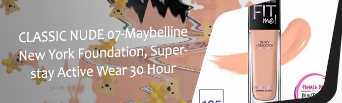 Maybelline foundation nude