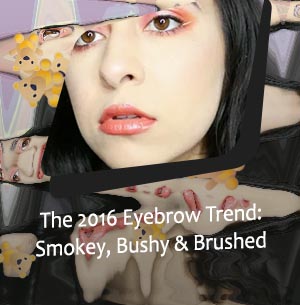 New eyebrow trend