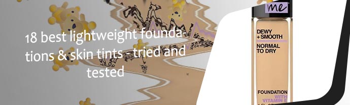 New look dewy smooth foundation