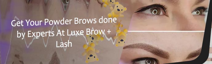 Permanent powder brows