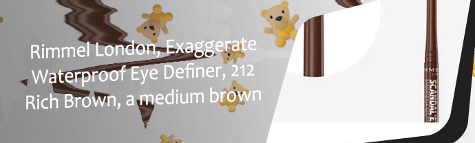 Rimmel exaggerate waterproof eye definer 212 rich brown