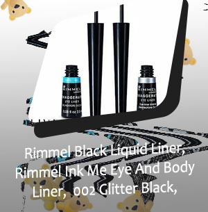 Rimmel exaggerate waterproof liquid eye liner black