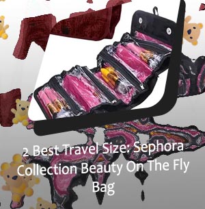 Travel makeup pouch