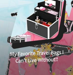 Vanity case travel bag